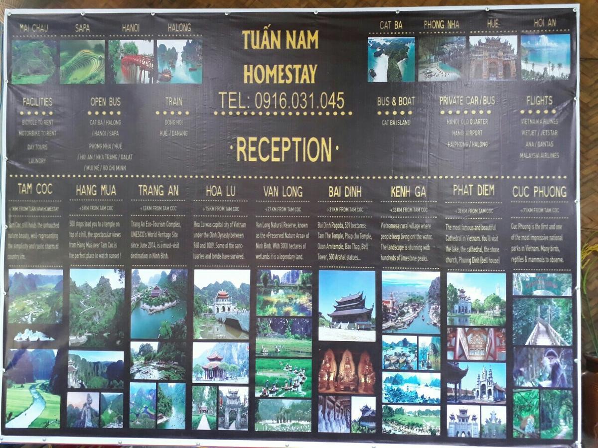 Tuan Nam Homestay Ninh Binh Eksteriør billede